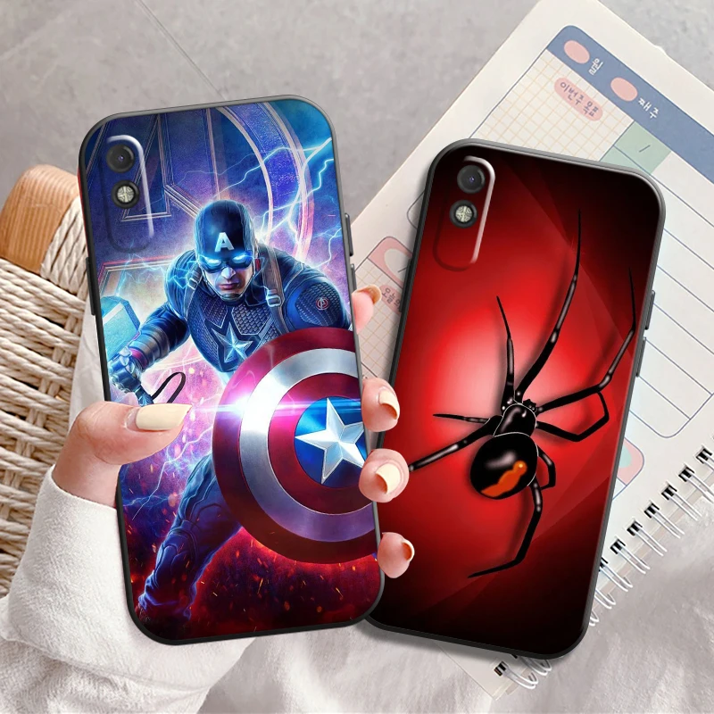 

Популярный чехол для телефона Marvel для Xiaomi Redmi 9 9i 9AT 9T 9A 9C 10 Note 9 9T 9S 10 10 Pro 10S 10