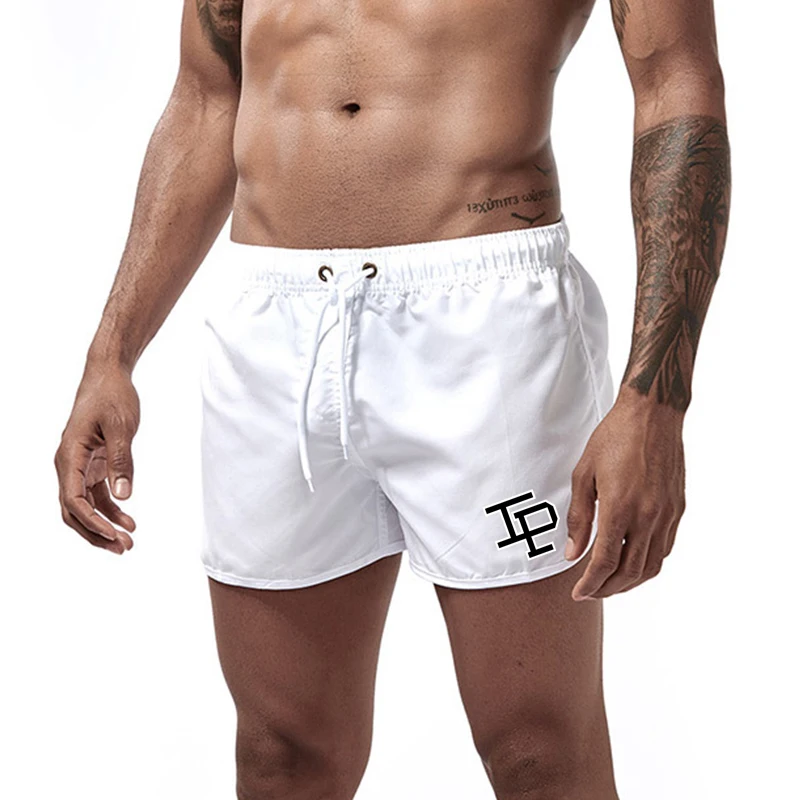 

IP Men's Swim Shorts Summer Colorful Swimwear Man Swimsuit Swimming Trunks Sexy Beach Shorts Surf Board Male Clothing Pants