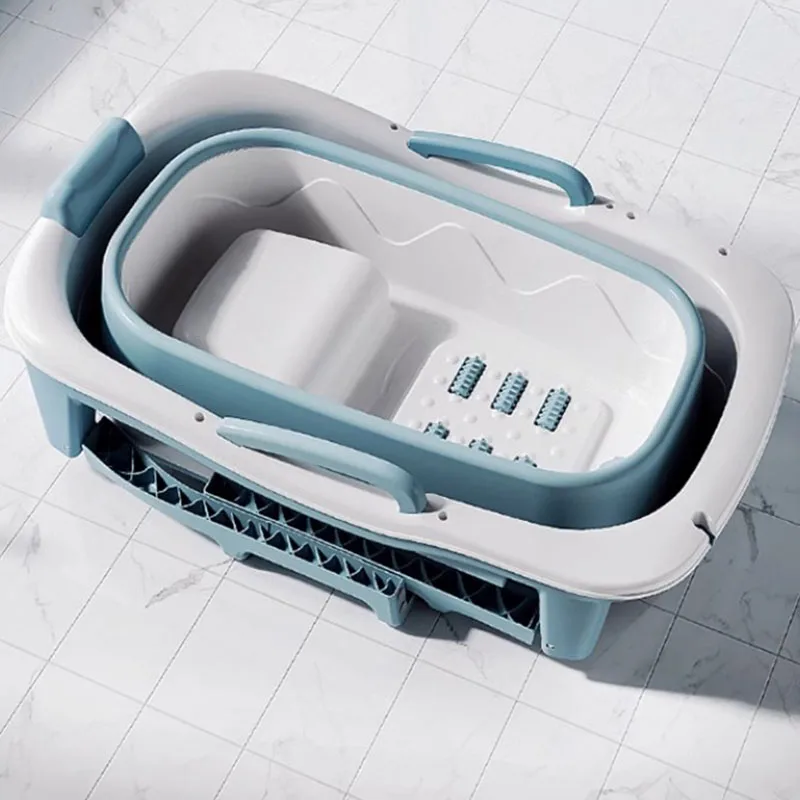 Ванна Складная с животными для душа детей и женщин ног складная дома