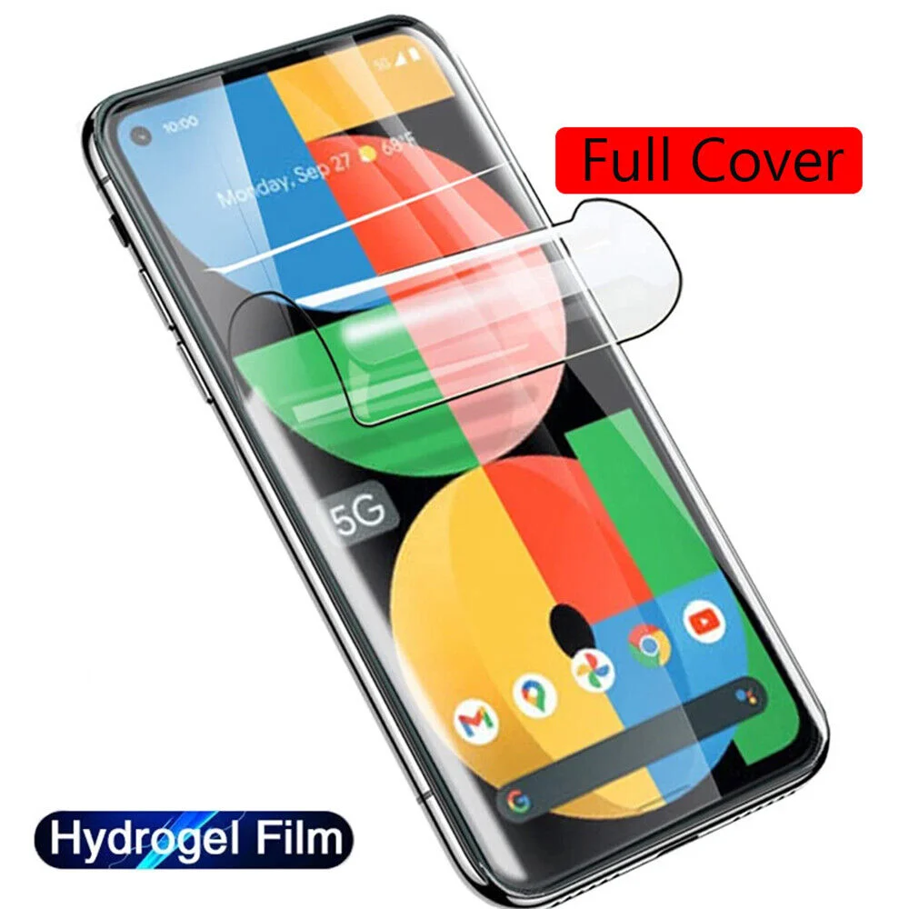 

Anti-Blue Light Hydrogel Screen Film For Google Pixel 7a 6 4a 4 XL 3A 5a 5G 4a 6 Pro 7 Pro 6a 3 XLCase Friendly Hydrogel Film