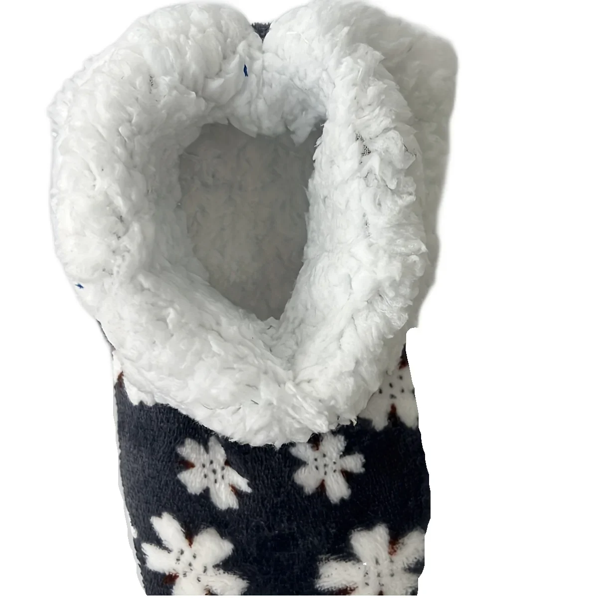 Женские плюшевые тапочки с мехом цвет в ассортименте