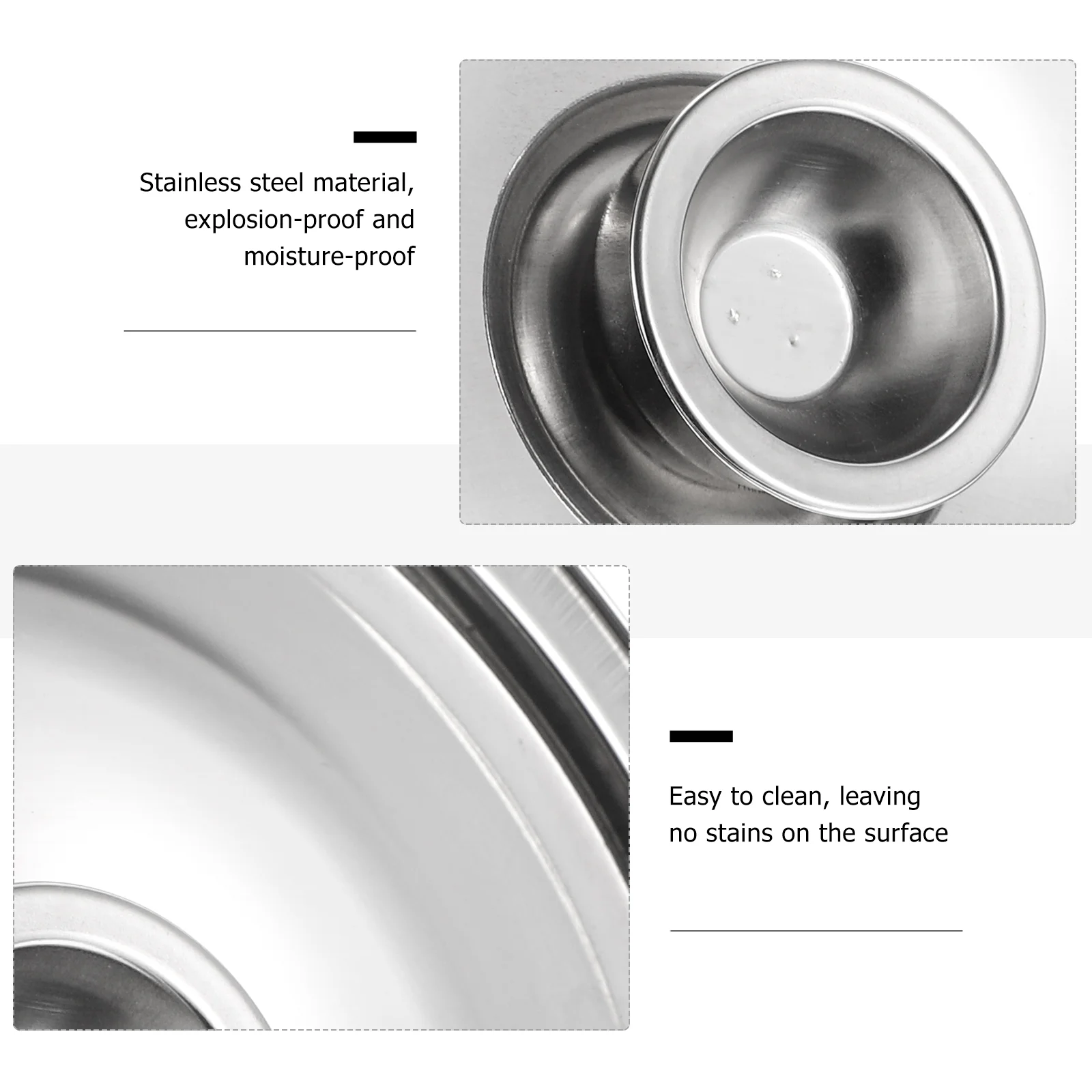 Нержавеющая сталь головка блока цилиндров сковорода для жарки с крышкой крышка