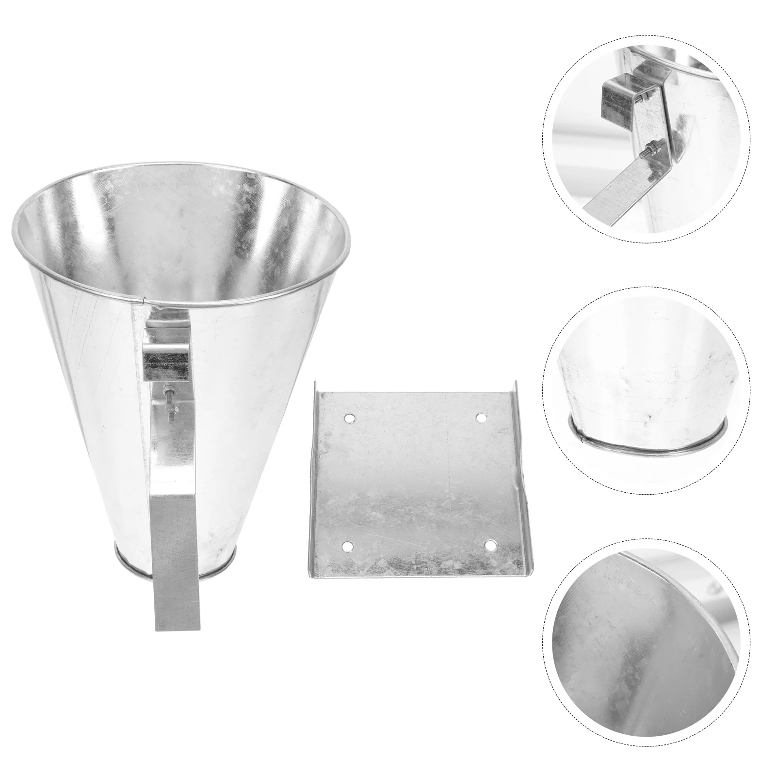 

Cone Funnel Chicken Killing Restraining Cones Poultry Processing Plucker Duck Steel Tool Stainless Shaped Equipment Bleeding