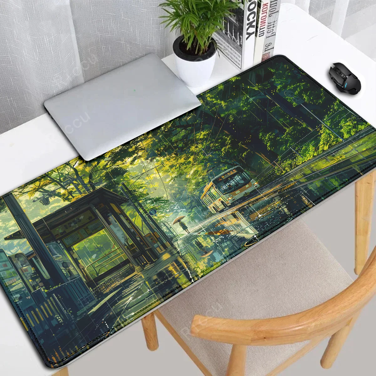 Коврик для мыши PC Gamer Forest Art teclado коврик офисный большой резиновые настольные