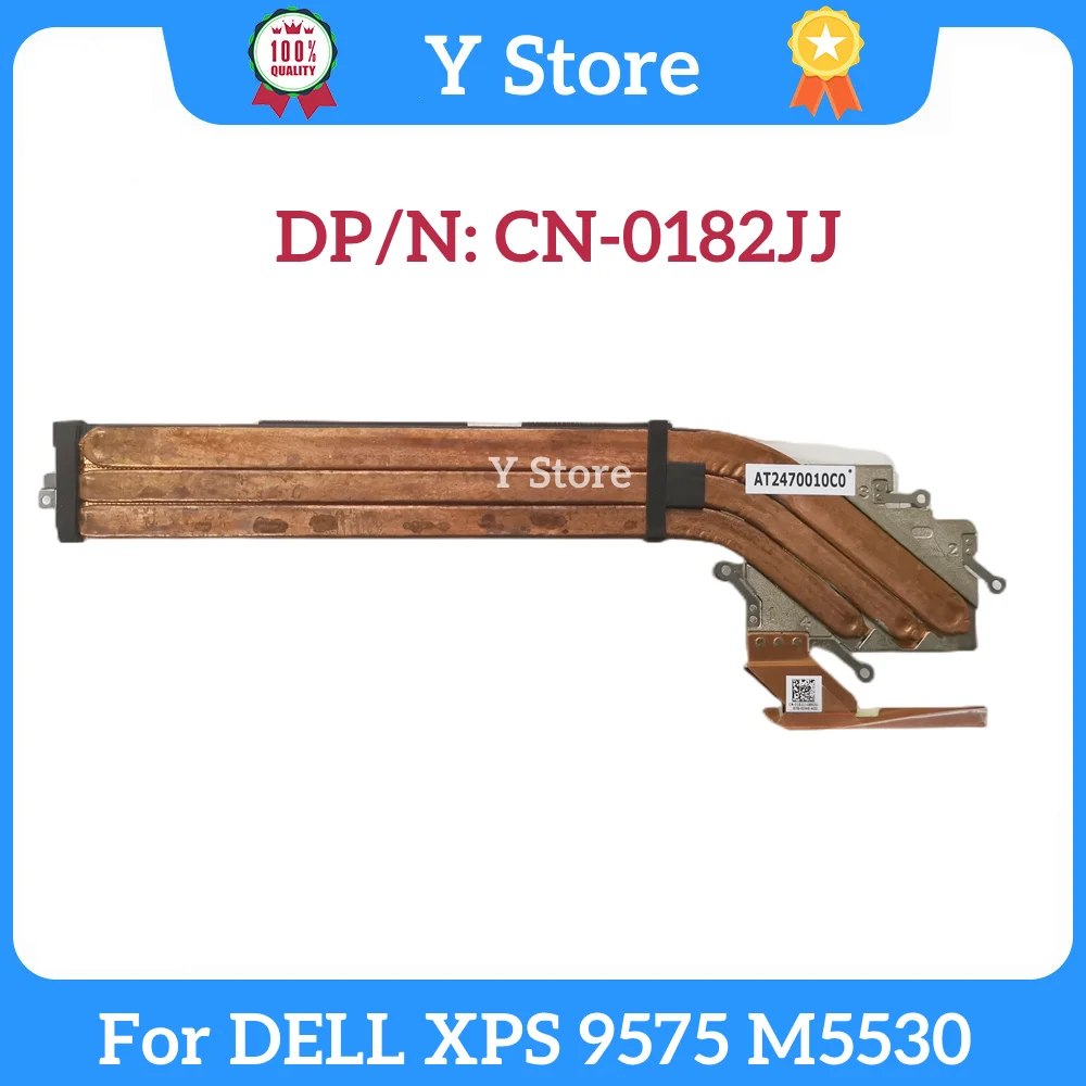 Y Store новый оригинальный для Dell XPS 9575 M5530 2 в 1 Радиатор медная трубка CN-0182JJ 0182JJ 182JJ Быстрая доставка