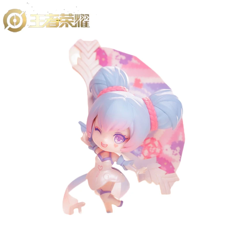 

Honor of Kings Xiao Qiao Cute Static State Version Q Hand Made Model Kawaii Tabletop Decoration Collectibles Display In Stock