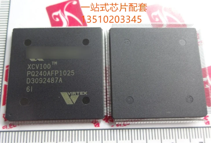 

1PCS/lot XCV100-6PQ240I XCV100-6PQ240C XCV100-PQ240 XCV100 XCV XC QFP 100% new imported original IC Chips fast delivery