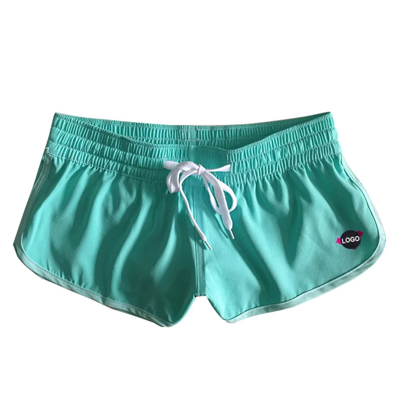 Women’s Summer  Hot Pants Free shipping Beach pants for Couples Stretch Waterproof Quick-dry Surf Trunks Beach Shorts