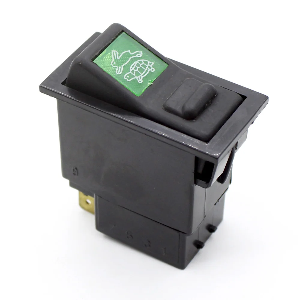 

1 шт., быстрая/медленная черепаха и логотип кролика с кнопкой управления переключателем блокировки