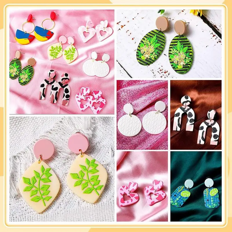 Набор для изготовления глиняных украшений 127X фрезы формы брелков резак сережек