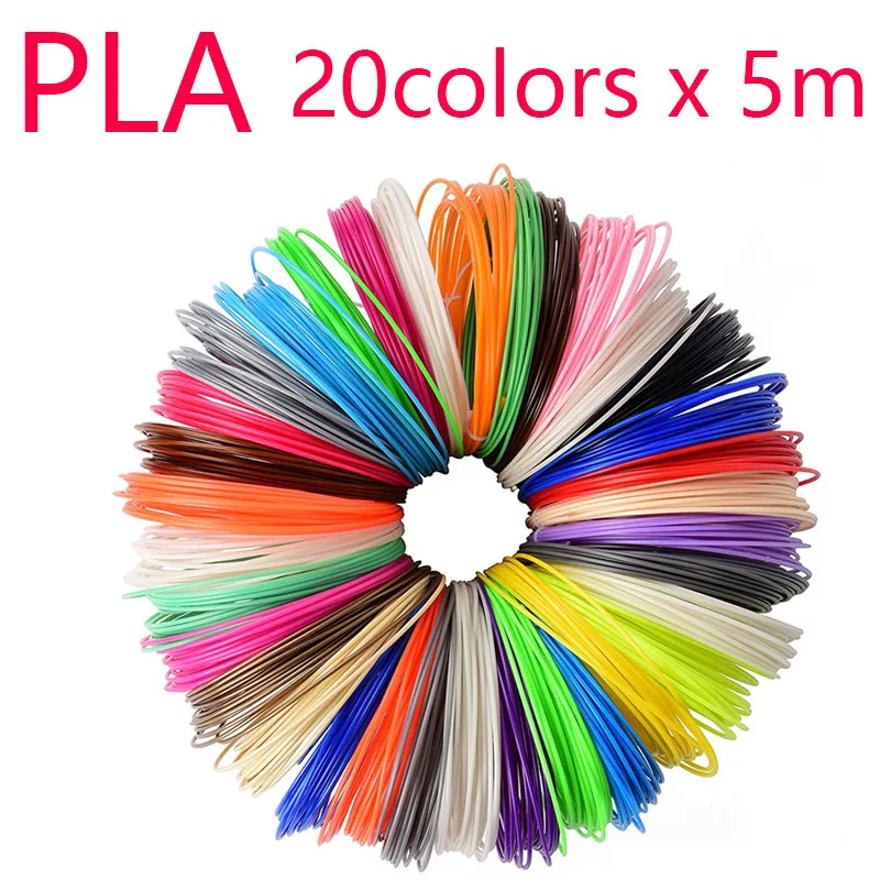 3d pen plastic 1.75mm ABS 3d pen filament 100m perfect  3d pens Environmental safety plastic