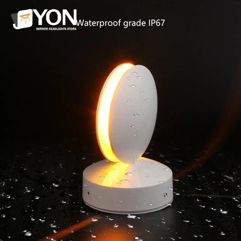 

Round Shape LED Door Lamps 8W LED Window Sill Light 360 Degree Lighting Window Frame Wall Home Bedroom Hotel Bar Corridor Decor