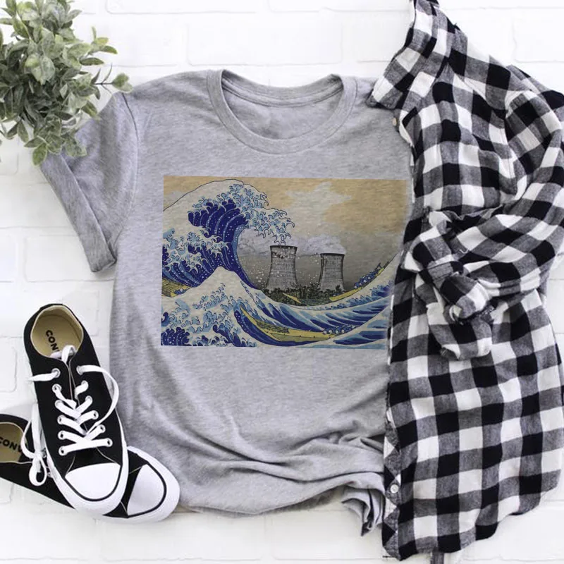 

Japan Nuclear Wastewater Fashion printed unisex short-sleeved T-shirt