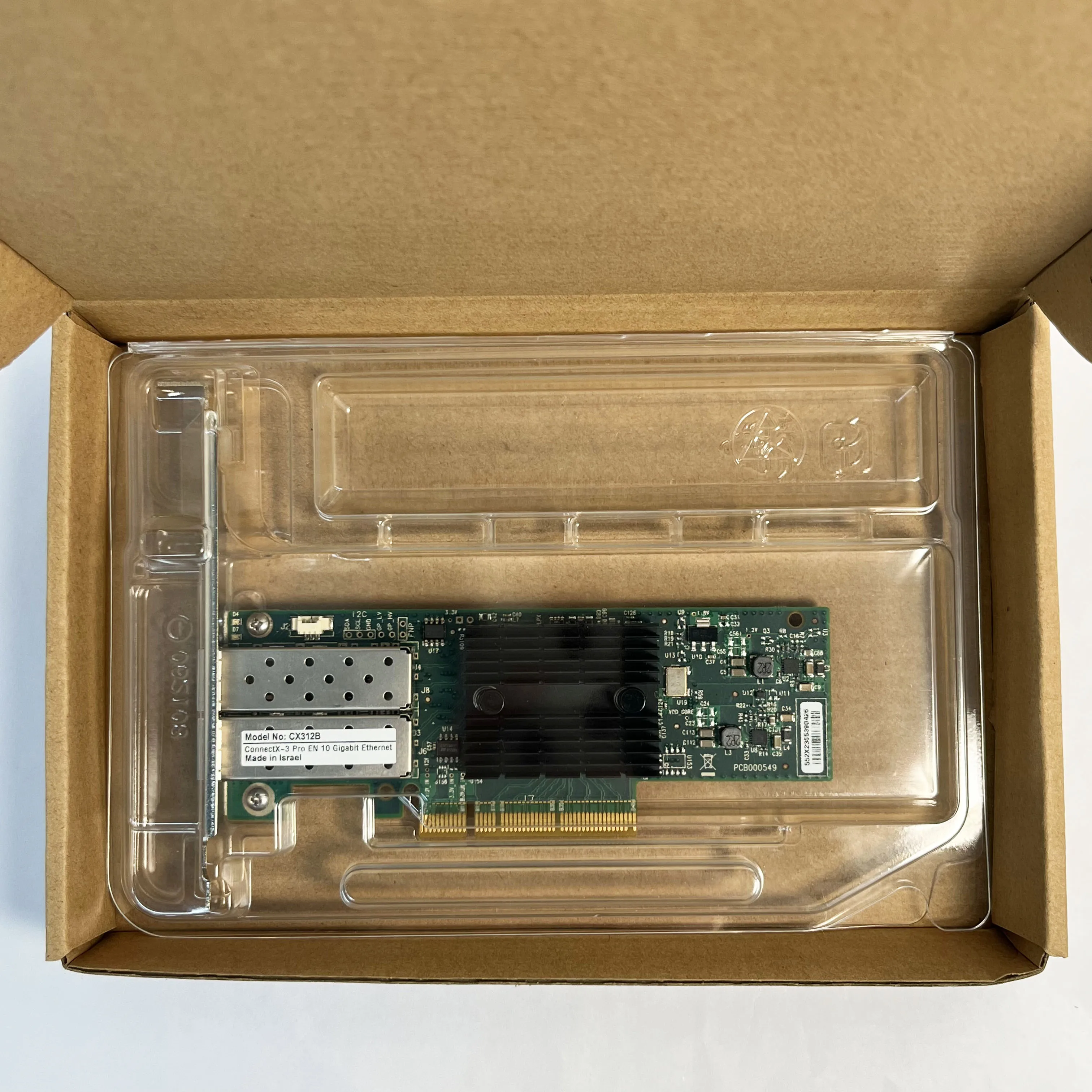 Mellanox ConnectX-3 CX312B 10Gbe CX312B-XCCT Pro SFP+ Dual Port Ethernet Adapter