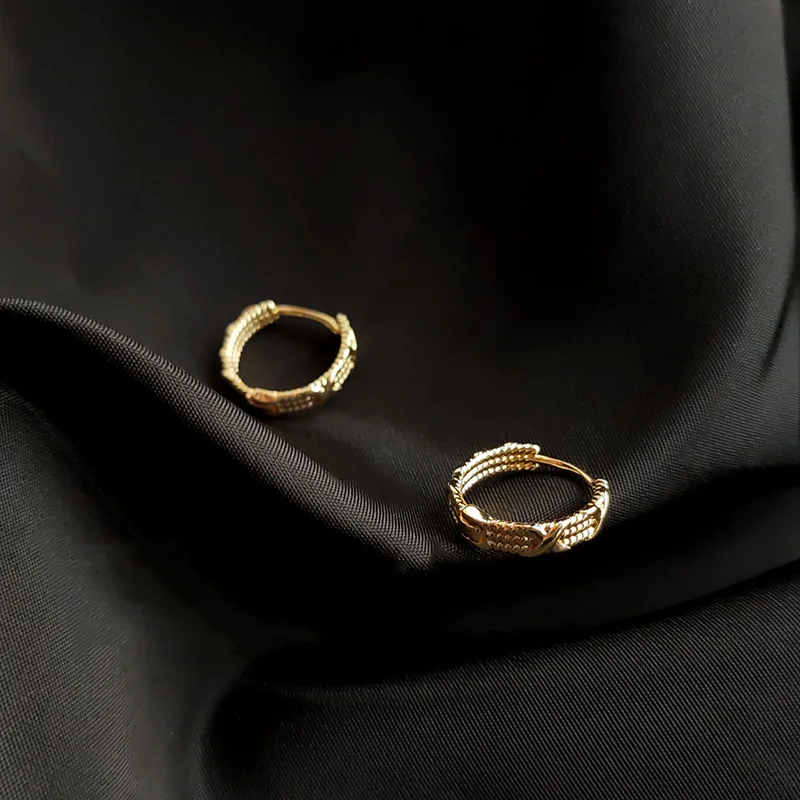 Геометрические круглые серьги-кольца роскошные индивидуальные серьги для