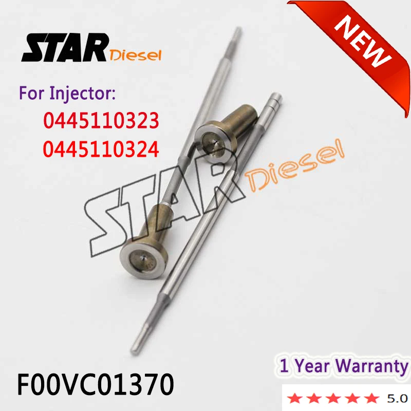 

STAR Diesel F00VC01370 Common Rail Injector Nozzle Valve F 00V C01 370 For 0 445 110 323 0445110323 0 445 110 324 0445110324