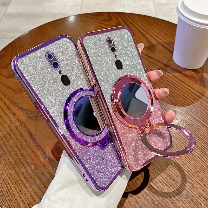 Для OPPO F11 чехол мягкий силиконовый гальванический TPU CPH1913 CPH1911 для телефона с