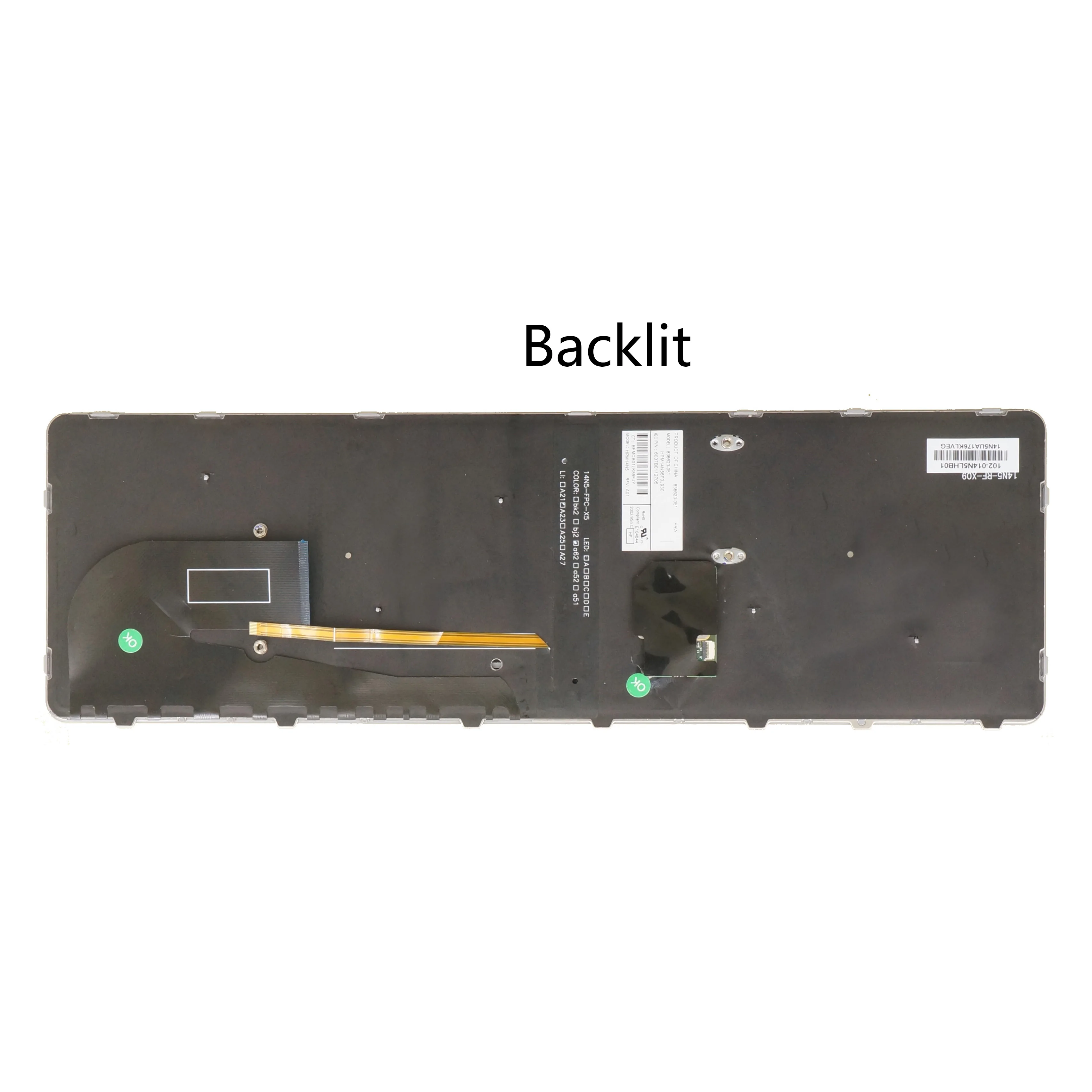 Клавиатура для HP Elitebook 755 G3 G4/ 850 Zbook 15u G4 821157-201 -071 США испанский русский бразильский