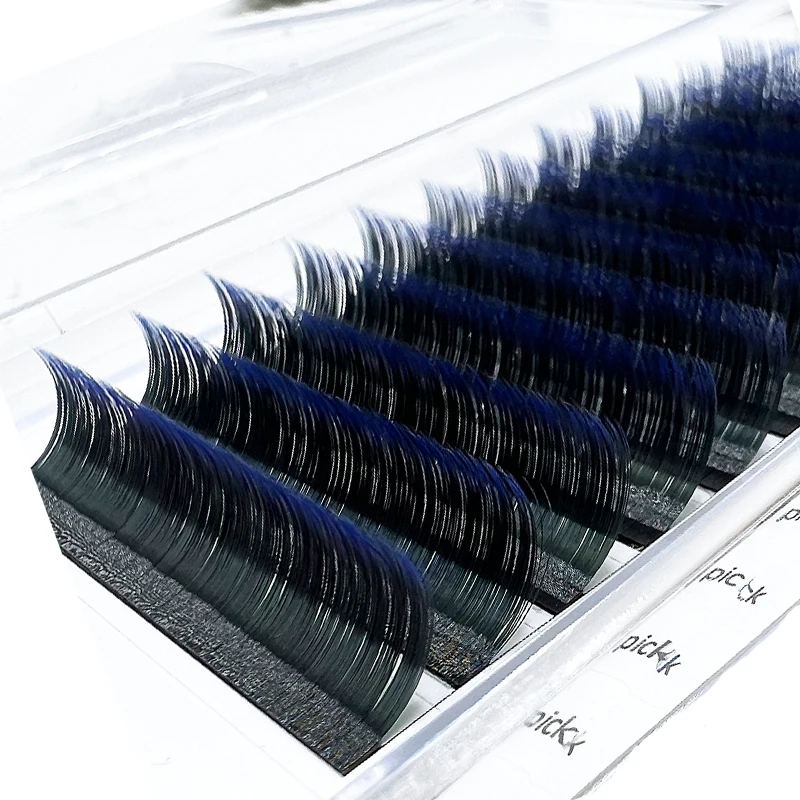 

Jomay Ombre Eyelashes Mink Lashes Color Purple Blue Splice Black Eyelash Extension Premium Color Makeup Eyelashes