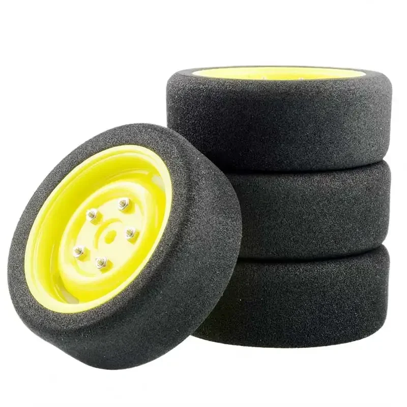 wltoys 144001 124019 124017 A959 parts 4pcs on road foam tyres 68MM wheel fit 12MM hex for 1/16 1/14 1/12 remotre contrl cars