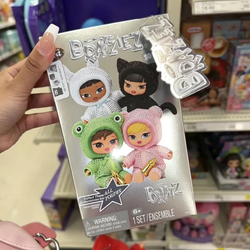 Фото В наличии: Оригинальные коллекционные фигурки Mga Bratz Bratziez Bling Series Vol.2, подвески-брелоки в закрытой упаковке, серия 