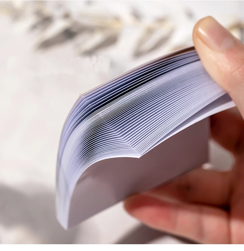 Одноразовые тонировочные клеевые бумажные палетки для ногтей 50 шт. водостойкие