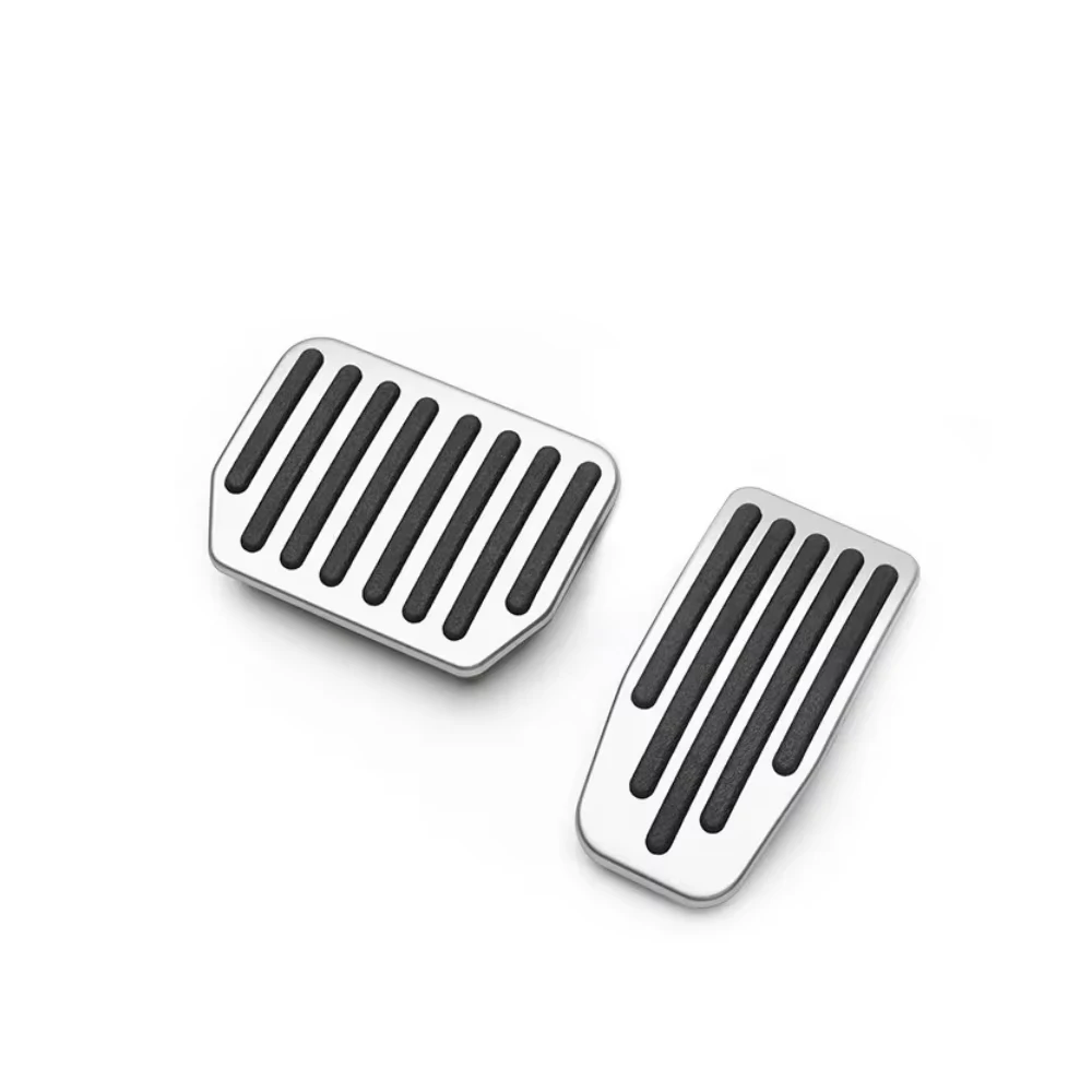 

Для Tesla Model Y 3, обновленные накладки на педали Highland, нескользящие накладки на акселератор, тормозная подставка, алюминиевые коврики, аксессуары