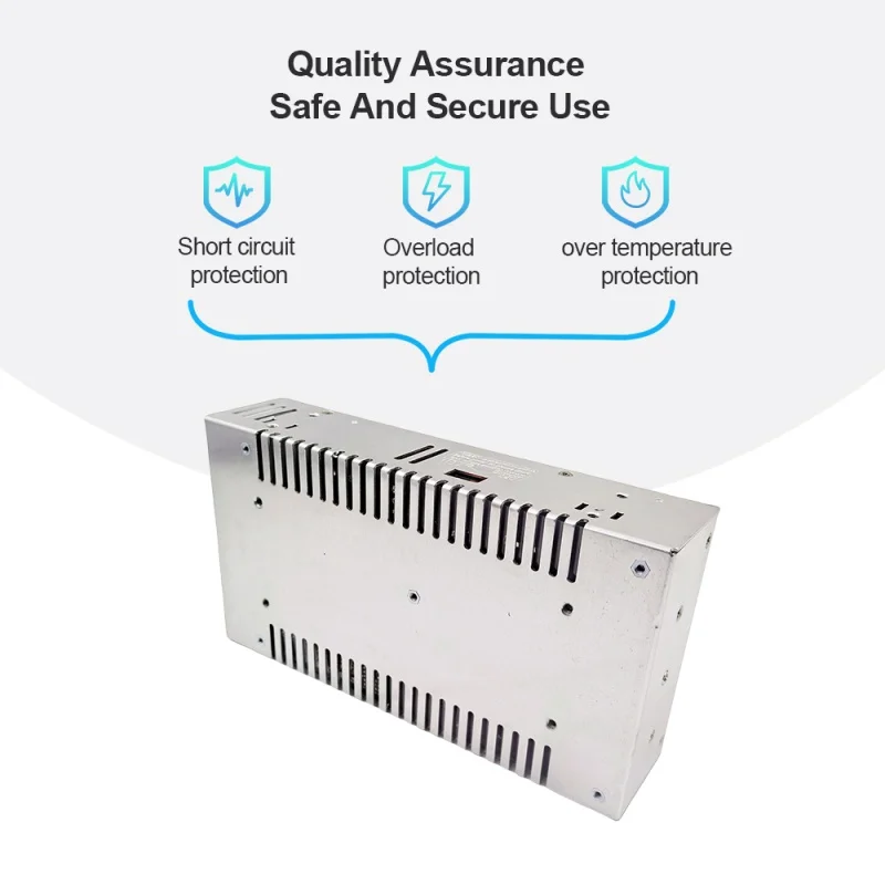 Импульсный источник питания 500 Вт Регулируемый ток напряжения 0-12 В 24 36 48 60 80 с