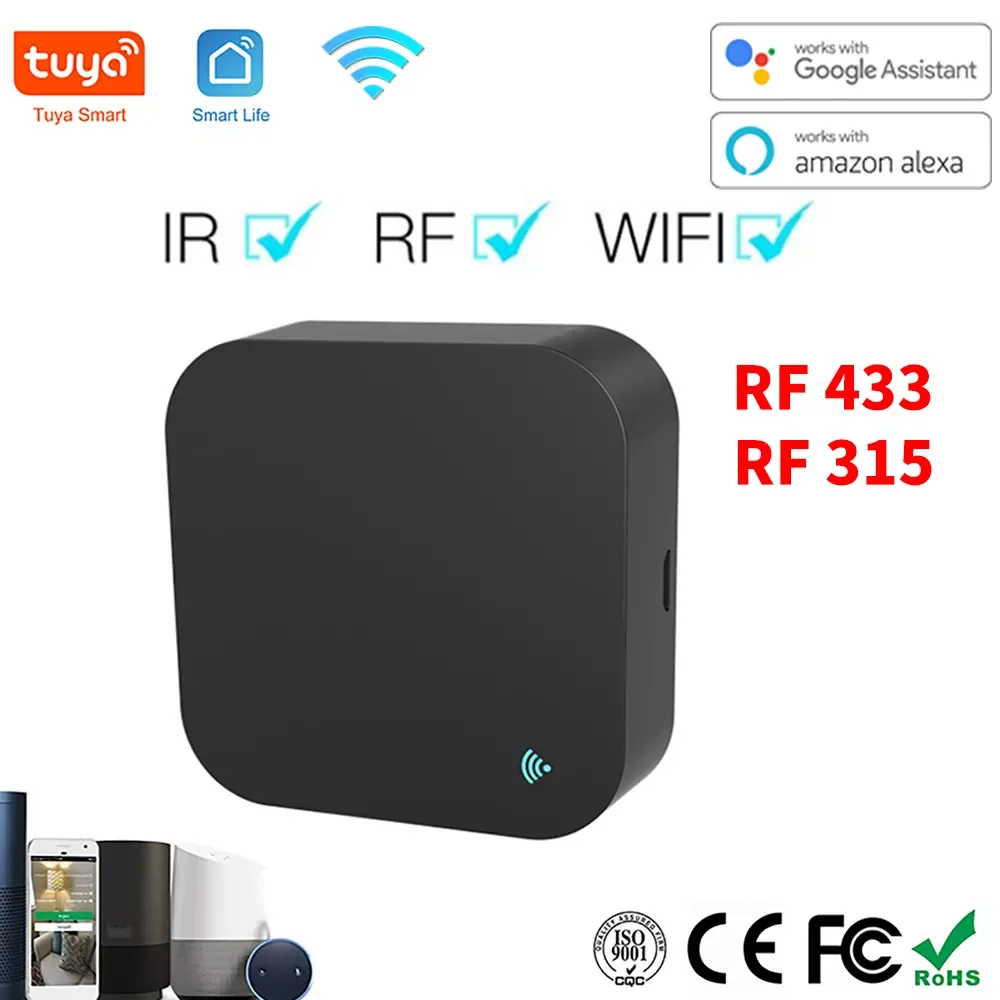 

2023 Smart RF IR Remote Control WiFi Smart Home for Air Conditioner ALL TV TV Support Alexa, Home