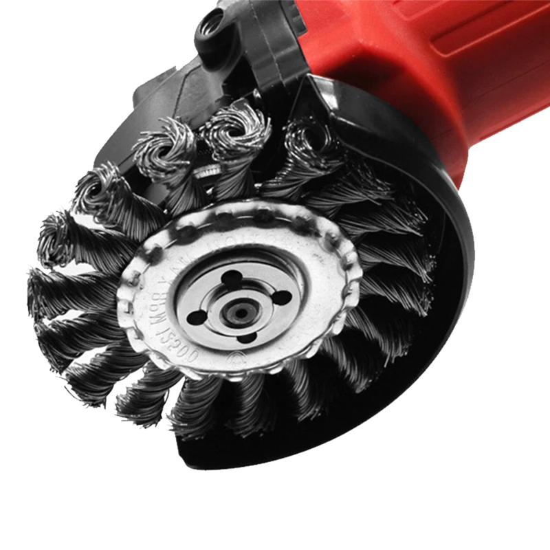 

125mm Rust Removal Wire Wheel Cup Brush Disc Twist Knot Steel Wire Wheel Brush For Angle Grinder Cleaner Accessories