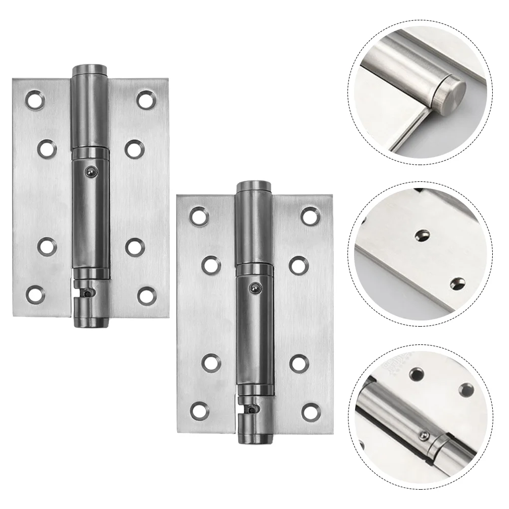 

2pcs Heavy Duty Stainless Steel Door Hinge Smooth Movement Hinge Home Hardwares