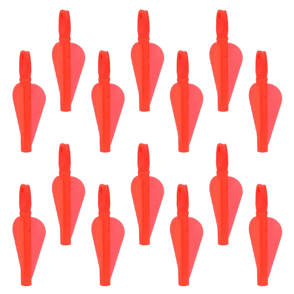 

25Pcs Integrated Archery Arrow Tails Archery Practice Shooting Arrow Tails