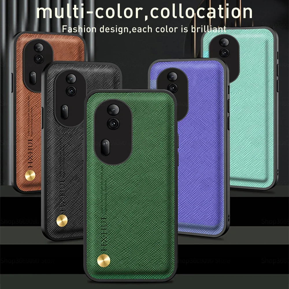 Для Oppo Reno11 Pro Чехол кожаный текстурный чехол для телефона Reno11Pro Reno 11 11Pro защитный