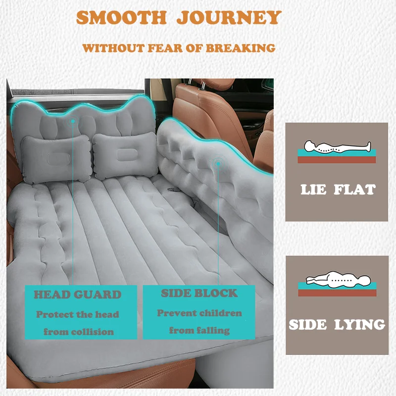 Автомобильный надувной матрас для кемпинга Надувная складная кровать сна