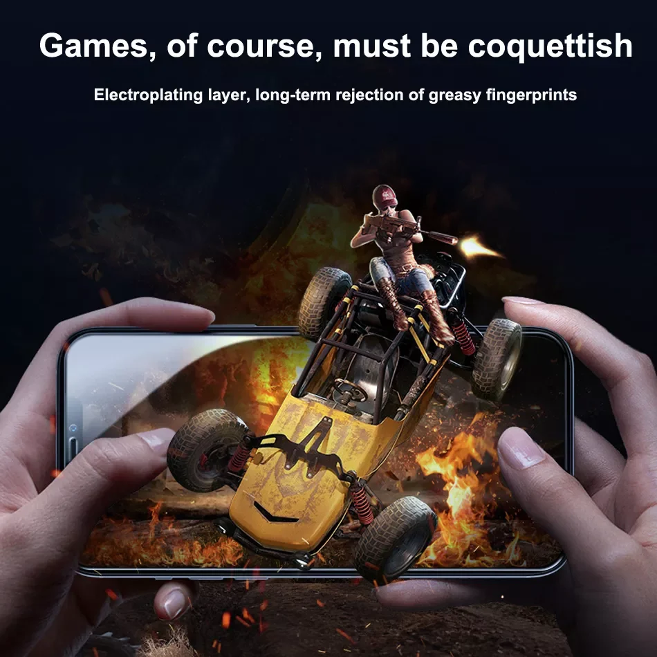 Protective Tempered Glass For iPhone 13 12 Pro Max Mini SE 11 Pro XS XR X Max 6 6S 8 7 Plus Screen Protector Toughened Glas Film