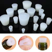 silicone rubber tapered plug with hole food grade rubber stopperfor powder coating paintingsandblasting laboratory use