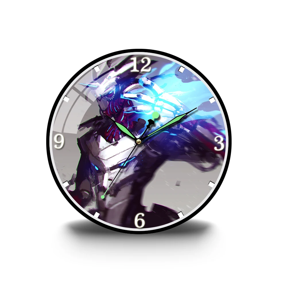 

12 Inch Gold Wall Clock Modern Minimalist Round Clock Glass Wall Clock Mute Quartz Clock Home Decorative Wall Watch