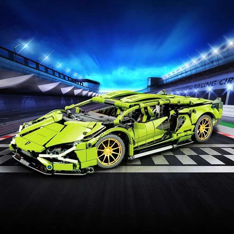 Модель гоночного автомобиля