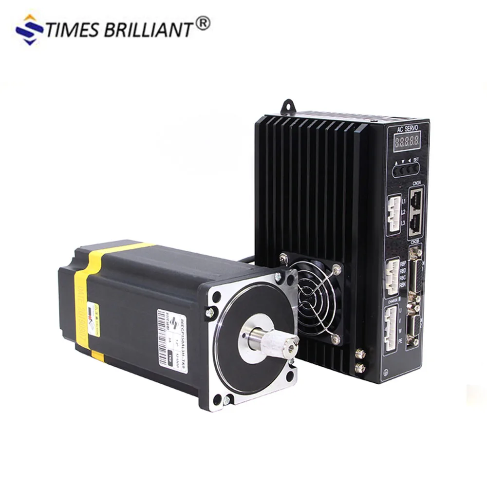 

Nema34 220v closedloop stepper motor 12.5Nm hybride servo with displayed driver kit