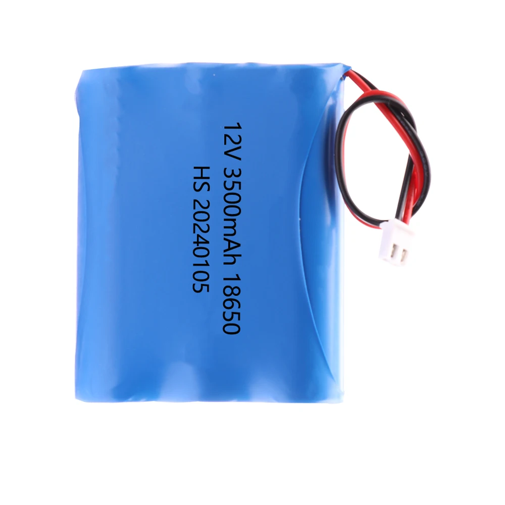 12V 18650 3500mAh lithium-ion Battery pack Monitor CCTV Camera battery 12.6 V high capacity upgarde 2600mah 3000mah