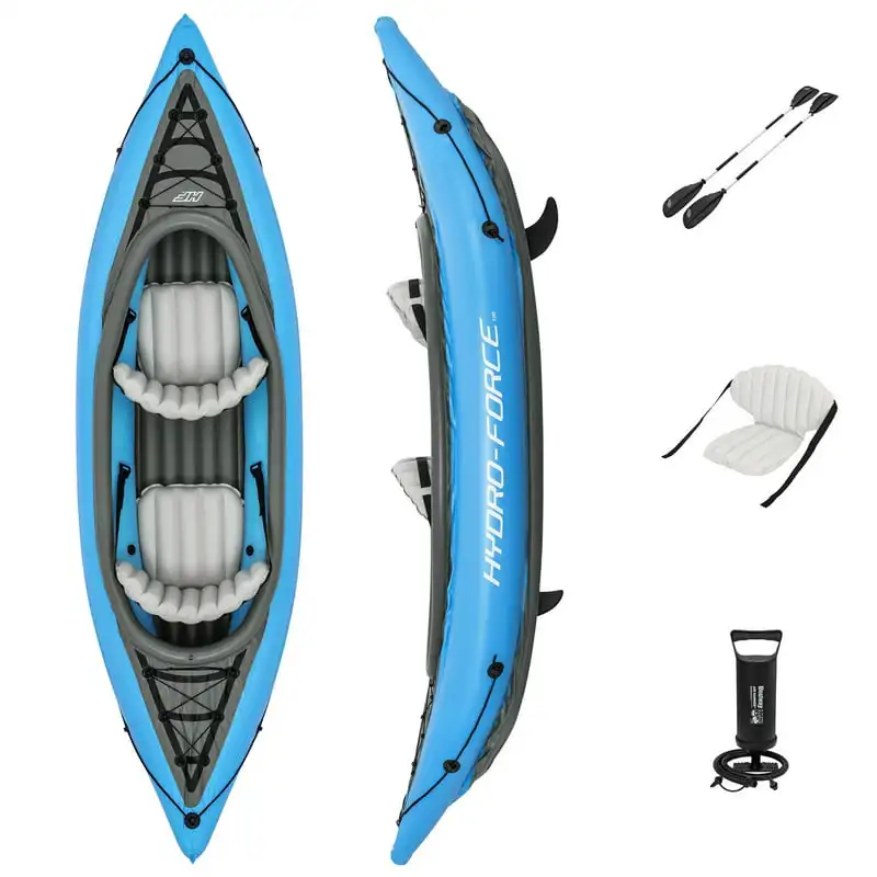 

X2 Inflatable Kayak - Two-Person Kayak Set (10’10” Long)