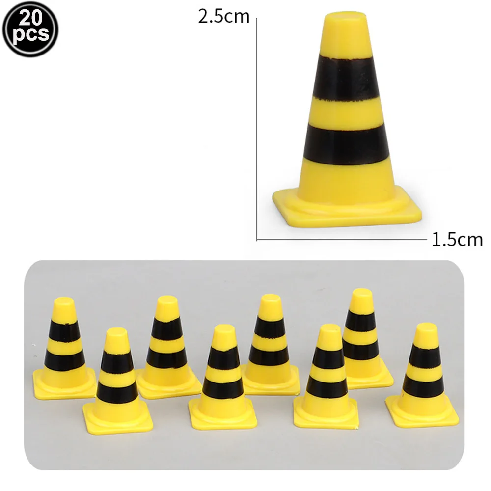 

Мини пластиковые конусы для игр 20 шт