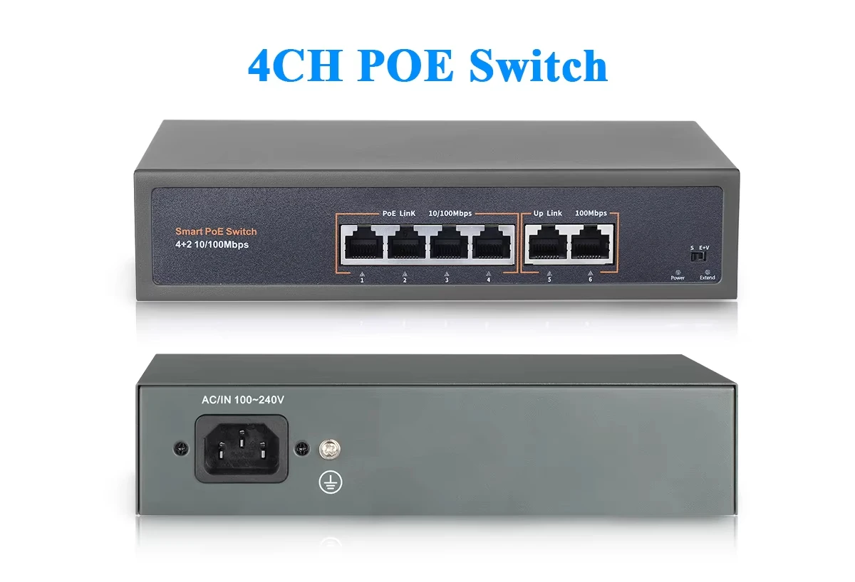 

Techage сетевой POE-коммутатор 4CH/8CH/16CH
