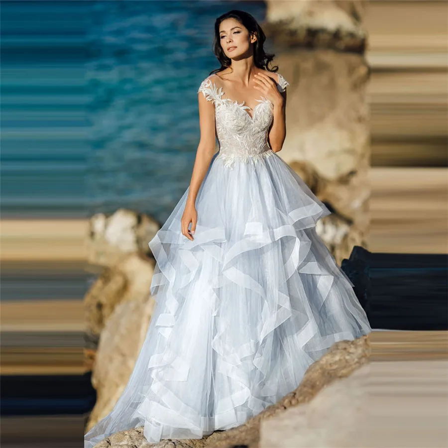 

Bespoke Wedding Dress for Women Womens Dresses Robe Bride 2023 Suitable Request Weddding Brides Party Evening Women's Elegant