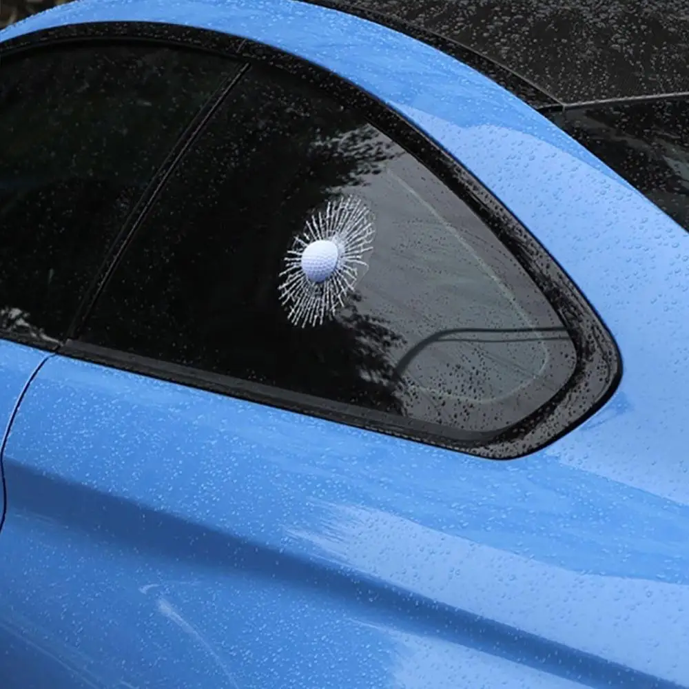 Hit Window Crack Car Windshield Decals Sticker Decoration Car Accessories