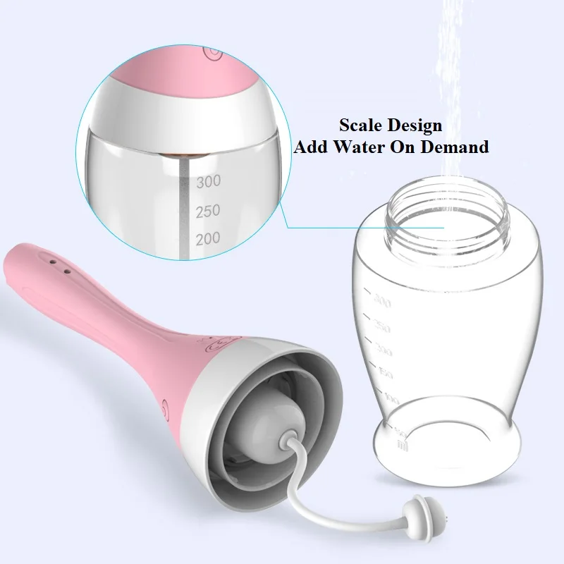 New Electric Automatic Cleaner Handheld Travel For Pregnant Women Baby Cleaning Water Bottle Washer Portable Bidet Spray