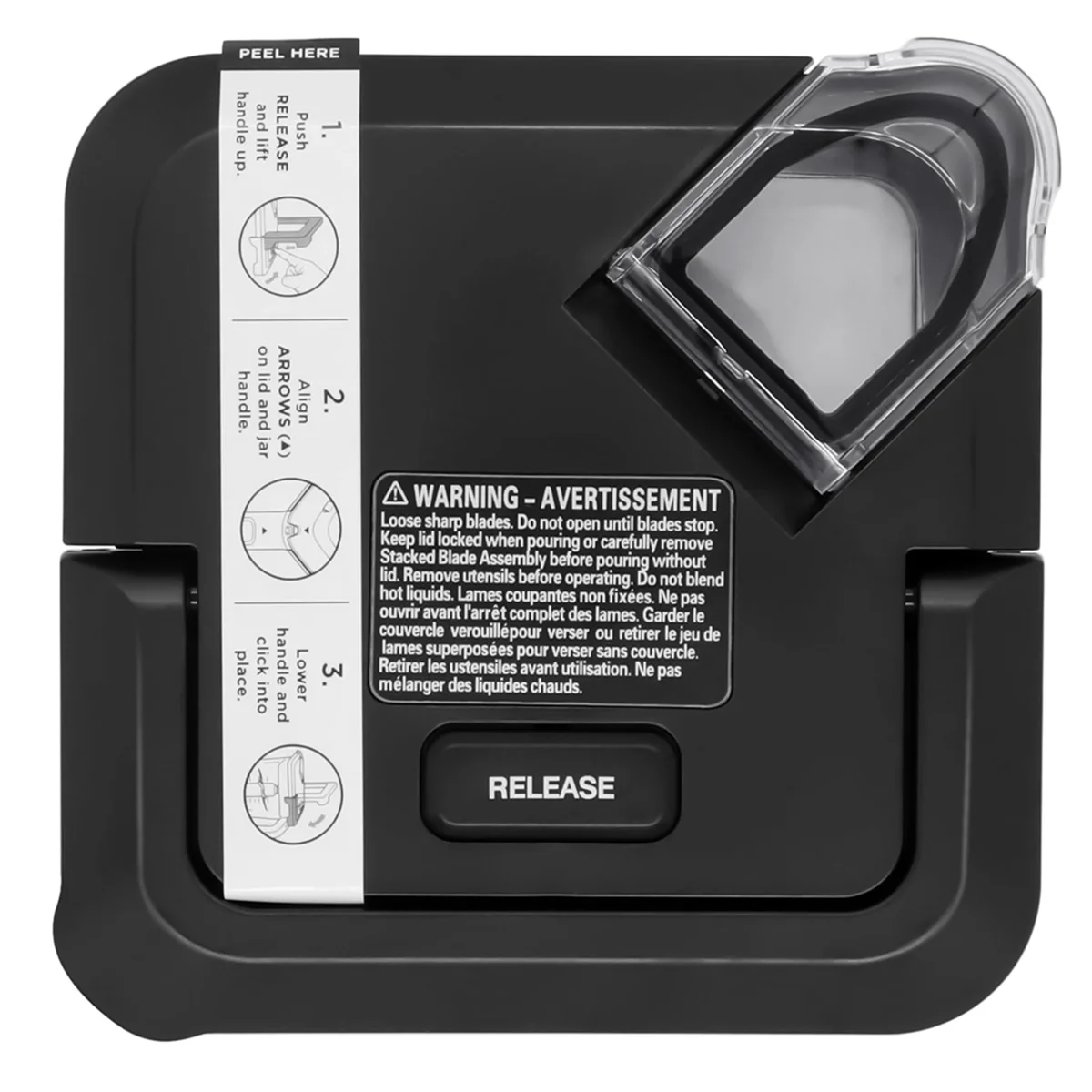 Замена запирающей крышки для блендера Ninja 72 унции XL сменная квадратная верхняя