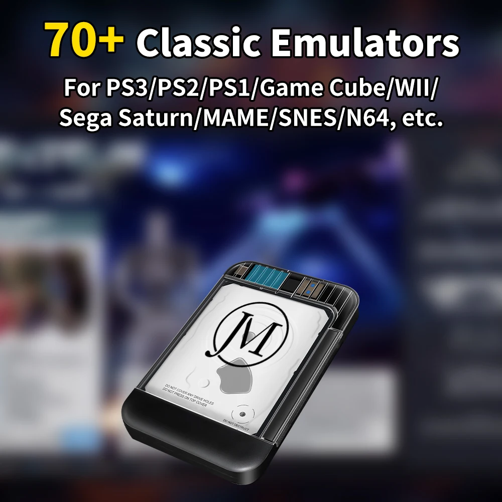 Жесткий диск Retrobat Game с 100000 + ретро-игры Plug&ampPlay 500G/2T игровые эмуляторы жесткого
