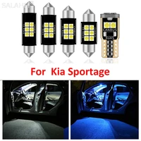 11pcs t10 31mm 39mm led bulbs for kia sportage 2005 2006 2007 2008 2009 2010 map dome reading license plate lights trunk lamps