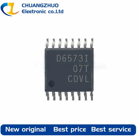 

1Pcs New original DAC6573IPWR 9us 10 I2C 2.7V~5.5V TSSOP-16 Digital To Analog Converters (DACs)